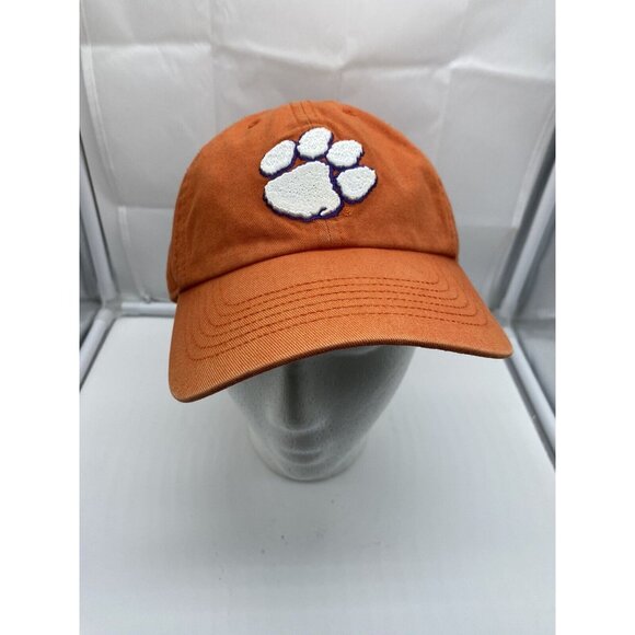 Clemson Tigers Orange Cap Hat Fitted Large Baseball NCAA '47 Brand Cotton - Picture 2 of 8